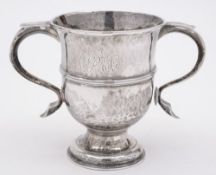 A George III silver two handled cup, maker T.