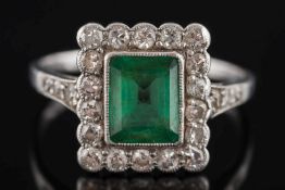 An early / mid 20th century platinum,