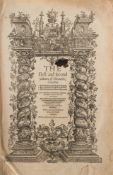 HOLINSHED, Raphaell - The First and Second Volumes of the Chronicles : early calf, folio, gen.