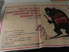 FILM POSTERS : Peggy Sue Got Married. The Return of the Pink Panther. The Bounty. The Untouchables.