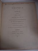 HODGES, William : Travels in India, During the Years 1780, 1781, 1782, and 1783,large folding map,