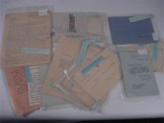 LITERARY LETTERS : Collection of signed letters, inc. Guy Thorne, Eleanor Farjeon, etc.