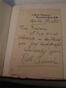 THEATRICAL AUTOGRAPHS : An early 20th century autograph album with theatrical signatures inc.