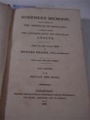 WILLIAMSON, Capt. T. . - The Complete Angler's Vade-Mecum,: 10 engraved plts., 8vo., later hf. cf.