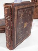 CABINET PHOTOGRAPH ALBUM - Holy Land Views etc,: org. morocco (worn), 4to.