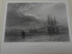 PLYMOUTH : a large collection of various copper, steel engraved prints, 18/19th century.