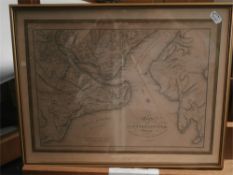 CADELL & DAVIES [publisher] - Carte de Constantinople : uncoloured map, 335 x 240 mm,