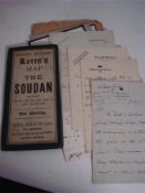 A group of letters from Irish and other politicians including the Earl of Erme,