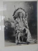 NATIVE AMERICAN INDIANS : a set of 12 early 20th cent. photographs, photographer not identified.