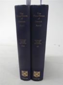 GOWER, J.E.B. etc. - The Place-Names of Devon,: 2 vols., cl., 8vo.