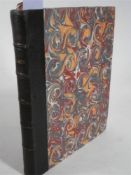 HOGARTH, William - A volume containing portrait & 112 engravings, qtr. mor. 4to., n.d.