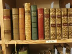 BINDINGS - GIBBON, Edward - The Decline and Fall of the Roman Empire,: 4 vols., hf. cf., 8vo.
