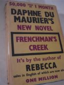 DU MAURIER, Daphne : Frenchman's Creek - cloth in d/w, 8vo, Victor Gollancz, 1941.