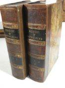 MOORE, Thomas - The History of Devonshire : 2 vols, map, plan, 93 plates, half calf, 8vo, 1829.