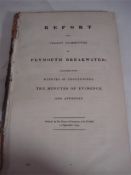 PARLIAMENTARY REPORTS : Plymouth Breakwater [1835]. Embankments in Catwater [1806].