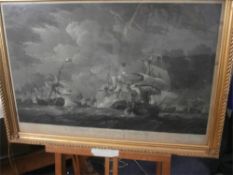 WHITCOMBE, Thomas (after) - The Battle off Camperdown,