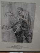 REYNOLDS, Frank : [1867-1953] Surprise - original signed pen & ink cartoon from Punch, 280 x 220 mm,