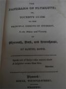 ROWE,  Samuel - The Panorama of Plymouth,: folding map, orig. publs. bds., 8vo., 1821.