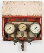 A two diver control panel by Siebe Gorman & Co Ltd, London:,