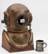 'Fred The Head', A 6-bolt commercial diving helmet by Siebe Gorman & Co, London:, number '17302',