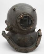 A 12-bolt one piece harbour hat by A J Morse & Son, Boston , Mass, USA:,