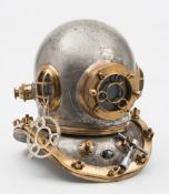 A Chinese 12-bolt diving helmet:, number '085' (matching),