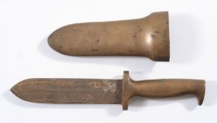 A Heinke pattern diver's knife:,