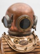 A 12-bolt round corselet diving helmet by C E Heinke & Co Ltd, London:, number 'H93' (matching),