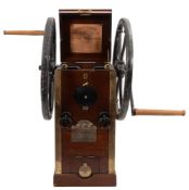 A single cylinder double acting diver's pump by Siebe Gorman & Co Ltd , London:, number '8375',