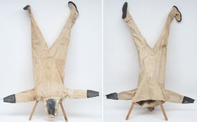 Two American Jack Browne back entry diving suits:,