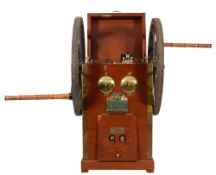 A Continental twin-cylinder double acting Siebe Admiralty style two diver pump:,