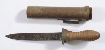 A Japanese diver's knife:,