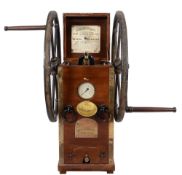 A single cylinder double acting diver's pump by Siebe Gorman & Co Ltd, London:,