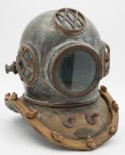A Korean 12-bolt diving helmet by Pusan:,