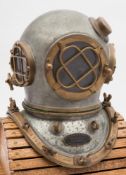 A 12-bolt lightweight diving helmet by Morse Diving Equipment Manufacturers, Boston, USA:,