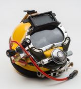 A Kirby Morgan 'Superlite 17' diving helmet by Diving Systems International, Santa-Barbara,