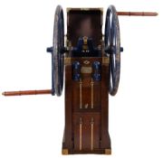 A single cylinder double action diver's pump by C E Heinke & Co Ltd, London:,