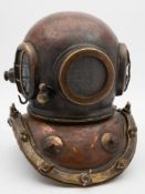 A 12-bolt diving helmet by Siebe Gorman & Co Patent, London:, number '4036' (matching),