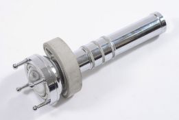 A chrome plated diver's torch by Siebe Gorman & Co Ltd, London:, signed as per title to casing,