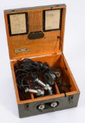A mid 20th century German two diver telephone by Drager:,