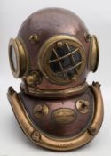 A 6-bolt diving helmet by Siebe Gorman & Co, London:, number '2355' (matching),