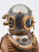 A 6-bolt Admiralty pattern diving helmet by Siebe Gorman & Co, London:, number '12823',