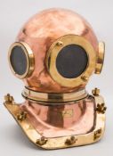 A Russian 12-bolt square corselet diving helmet:, number '2' (matching),