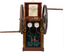 A twin-cylinder double acting two diver pump by Siebe Gorman & Co Ltd,