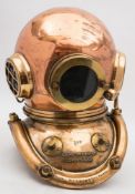 A 6-bolt Admiralty pattern diving helmet by C E Heinke & Co Ltd, London:, number '309' (matching),