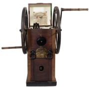 A twin cylinder single acting diver's pump by Siebe Gorman & Co Ltd , London:,