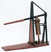 A Swedish single acting lever pump:,