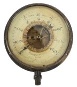 A late 19th /early 20th century 'Diving Warning Indicator' by J T Tylor & Sons, London:,