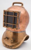 A shallow water diving helmet by Desco, made specially for the Pardoe collection:,