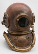 A 6-bolt Admiralty pattern diving helmet by Siebe Gorman & Co,London:,